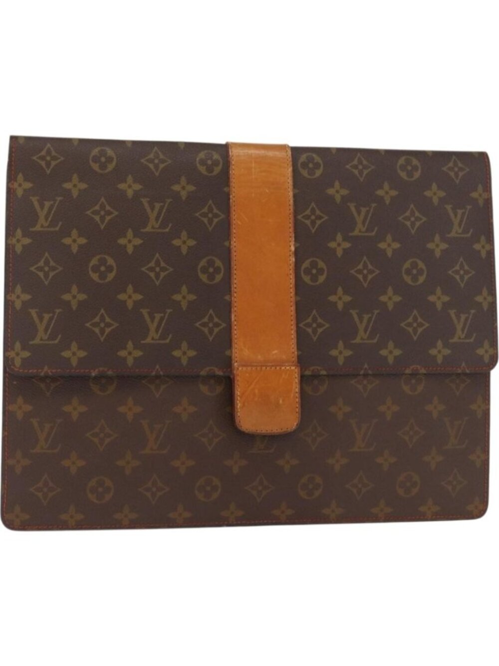 LOUIS VUITTON Monogram Posh Diplomat Homme Clutch Bag No.243